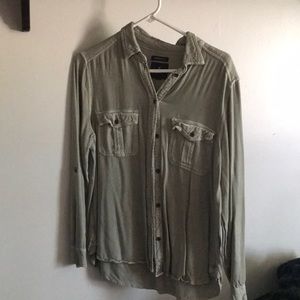 American eagle button down shirt